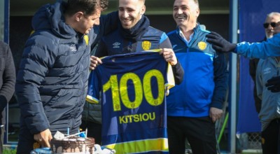 Τούρτα και φανέλα στον Κίτσιου για τις 100 συμμετοχές του με την Ανκαραγκουτσού (pics)