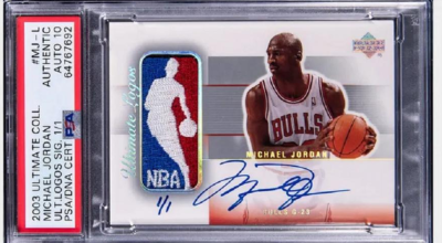 «Στο σφυρί» υπογεγραμμένη κάρτα του Μάικλ Τζόρνταν - Για πόσα εκατομμύρια δημοπρατήθηκε