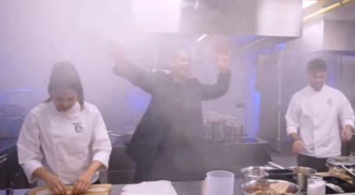 Master Chef: Φωτιά στο πλατό, χάθηκε στους καπνούς ο Κοντιζάς