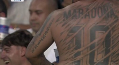Copa America: Αφιέρωσε την... πλάτη του στον Μαραντόνα