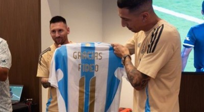 Εθνική Αργεντινής: Η φανέλα προς τιμήν του Ντι Μαρία (pics)