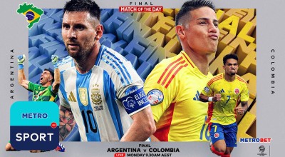 «Ματς της ημέρας» : Ο μεγάλος τελικός του Κόπα Αμέρικα στην Φλόριντα : - Αργεντινή - Κολομβία –