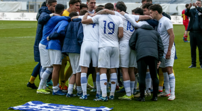 Εθνική Κ21: Νίκη με τεσσάρα και.. ελπίζει για την πρόκριση