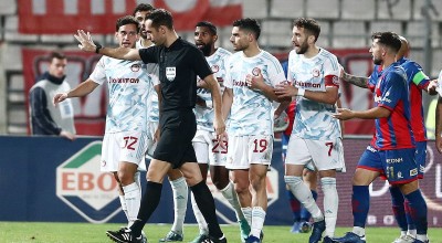 Ο Παπαπέτρου σφυρίζει πάλι Ολυμπιακό μετά το επεισοδιακό παιχνίδι στο Βόλο!