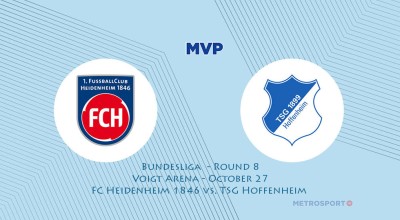 «MVP» :  Πάλι κέρδος χθες, ενώ σήμερα μπαίνω με ρίσκο, κυρίως σε ό,τι αφορά στην Γερμανία και τον άσο με 2-1 σκορ της Χαϊντεχάιμ…