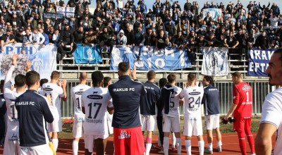 Ηρακλής: «Καμίνι» το Καυτανζόγλειο-Χιλιάδες οπαδοί του κόντρα στην ΑΕΛ