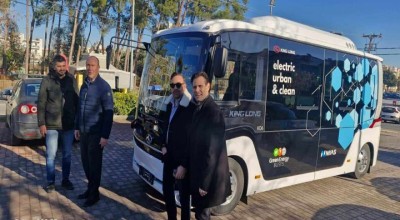 Θεσσαλονίκη: Το πρώτο ηλεκτρικό Mini Bus στον δήμο Θερμαϊκού