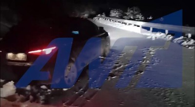 Κακοκαιρία-Δράμα: Εγκλωβίστηκαν οχήματα στο δρόμο προς το Φαλακρό