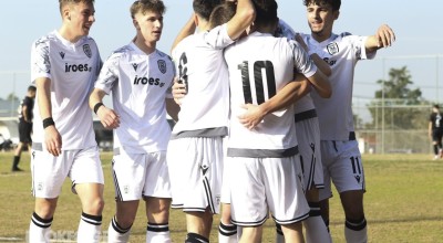 ΠΑΟΚ Κ19: Με γκολ του Γραββάνη πέρασε νικηφόρα από την Λάρισα