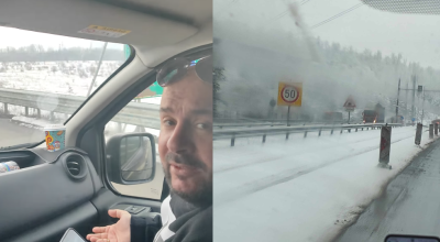 Οι... χιονισμένες προβλέψεις του Metropolis 95.5 van για το Στεάουα Βουκουρεστίου - ΠΑΟΚ!