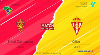 «Ματς της ημέρας» :  Ενδιαφέρον παιχνίδι στην Ισπανία : - Σαραγόσα - Χιχόν –