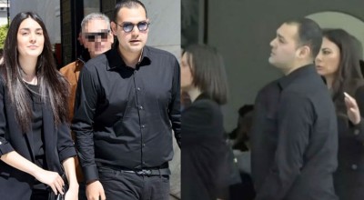 Χρίστος Κούγιας: Η στιγμή της έντασης στο μνημόσυνο του Αλέξη Κούγια με τη μητέρα του, Εύη Βατίδου