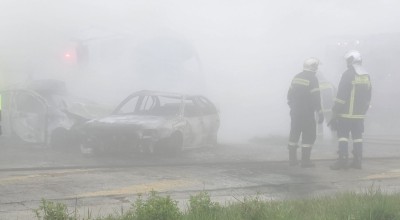 Φορτηγό έπεσε πάνω στα διόδια Πολυμύλου - Αναφορές για δύο νεκρούς και τραυματίες