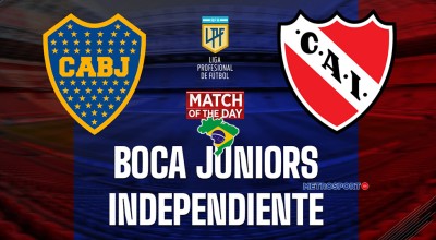«Ματς της ημέρας» :  Ενδιαφέρον παιχνίδι στην Αργεντινή : - Μπόκα - Ιντεπεντιέντε –