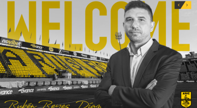 Άρης: Ο Καρυπίδης παρουσιάζει τον Ρούμπεν Ρέγιες