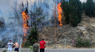 Υπό πλήρη έλεγχο η φωτιά στην Καβάλα: Σε επιφυλακή για τυχόν αναζωπυρώσεις