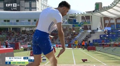 Απίθανος Τεντόγλου: «Πέταξε» στα 8,46μ. και έκανε την κορυφαία φετινή επίδοση στον κόσμο