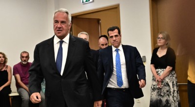 Παράδοση-παραλαβή Βορίδη σε Πλεύρη: «Όποιος έρχεται στην Ελλάδα θα έχει δύο επιλογές...»