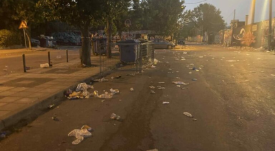 Καλαμαριά: Τι λέει ο Δήμος για τα σκουπίδια μετά τη συναυλία του Bloody Hawk στο γήπεδο του Απόλλωνα