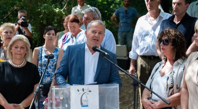 Ασβεστοχώρι: Σεβασμός και συγκίνηση στο ετήσιο μνημόσυνο για τους 20 εκτελεσθέντες από τους Γερμανούς