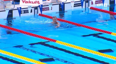 Πρωτάθλημα Κολύμβησης: Διακοπή αγώνα για τη σωτηρία... εντόμου!