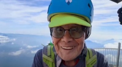 Ιάπωνας 102 ετών έγραψε ιστορία ανεβαίνοντας στην κορυφή του Φούτζι!