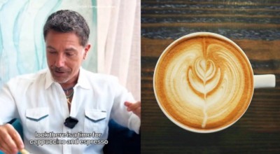 Γιατί οι Ιταλοί δεν πίνουν καπουτσίνο μετά τις 11:00 το πρωί – Ο Gino D’Acampo εξηγεί