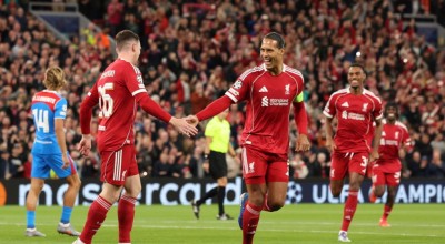 Champions League: Ο Φαν Ντάικ μίλησε στο τέλος και η Λίβερπουλ πήρε τη ματσάρα του Άνφιλντ-Με το δεξί ξεκίνησαν Μπάγερν, Παρί και Ίντερ