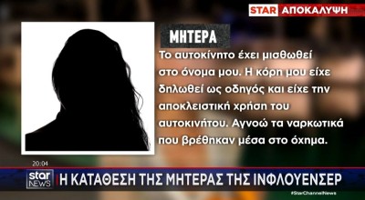 «Ήταν για προσωπική της χρήση», κατέθεσε η μητέρα της 28χρονης για τη ροζ κοκαΐνη