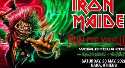 Iron Maiden: Έρχονται στην Ελλάδα τον Μάιο