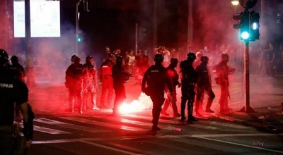 Χάος και ξύλο στο Βελιγράδι: Ωμή βία οπαδών Ερυθρού Αστέρα και Σέλτικ