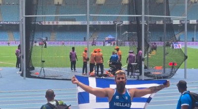 Η αφιέρωση του Κώστα Τζούνη μετά το μετάλλιο