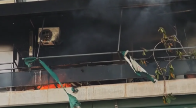 Θεσσαλονίκη: Αστυνομικός ρίχτηκε στη φωτιά για να σώσει 15χρονο αγόρι