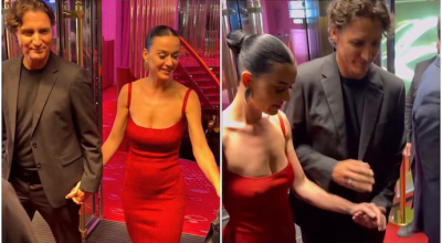 Σιγά μην το κρύψουν: Χεράκι-χεράκι Κέιτι Πέρι και Τζάστιν Τριντό