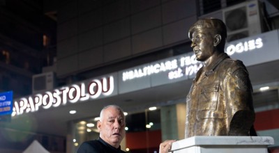 Η Θεσσαλονίκη τιμά τον Γιώργο Λυγγερίδη: Αποκαλυπτήρια της προτομής του-Συγκλόνισαν οι γονείς του