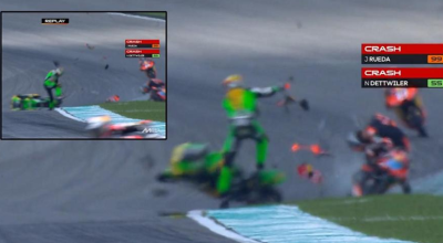 Moto-3: Τρομακτικό ατύχημα στη Μαλαισία, συγκρούστηκαν δύο αναβάτες!