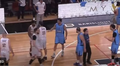 Πάτρα: Οπαδός εισέβαλε στο παρκέ και έσπρωξε παίκτη του Απόλλωνα!