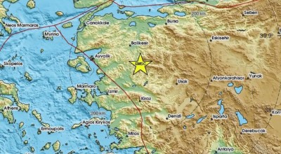 Σεισμός 6,1 Ρίχτερ στην Τουρκία: Κατέρρευσαν κτίρια στο Σιντίργκι-Αισθητός και σε νησιά του Αιγαίου