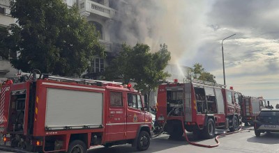 Φωτιά σε γνωστό μαγαζί εστίασης στην παραλιακή της Θεσσαλονίκης
