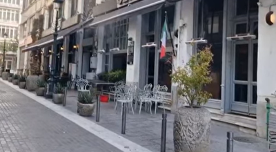 Φωτιά σε εστιατόριο στο κέντρο της Θεσσαλονίκης