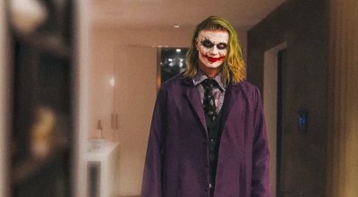 Ο Χάαλαντ ντύθηκε Τζόκερ και τρέλανε τους πάντες στο Μάντσεστερ! (vid,pics)