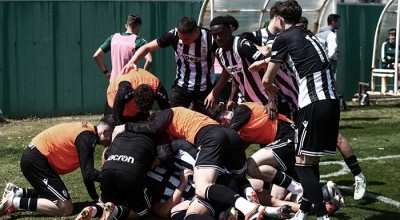 ΠΑΟΚ Κ15: Στην πρώτη θέση με 21 βαθμούς μετά την τριάρα στο Αγρίνιο