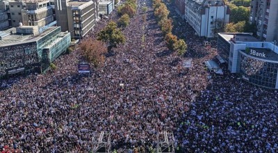 Σερβία: Σύλληψη βετεράνου μπασκετμπολίστα για τα επεισόδια έξω από τη Βουλή!
