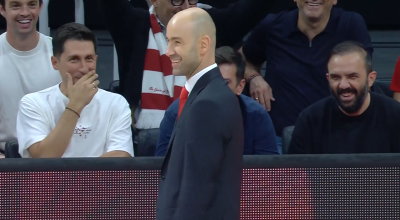 Σπανούλης: Απίθανη στιγμή με οπαδούς του Ολυμπιακού