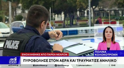 Θεσσαλονίκη: Τον ενόχλησαν οι φωνές παιδιών και βγήκε στο μπαλκόνι να πυροβολήσει!