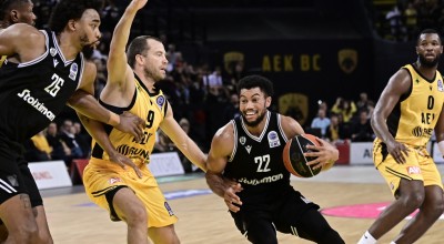 ΑΕΚ-ΠΑΟΚ 76-78: Τεράστιο διπλό με λυτρωτή Μπράουν και clutch Ντίμσα