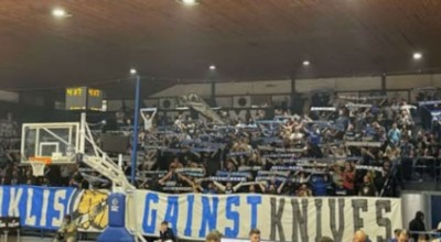 Ηρακλής: Το πανό των οπαδών με... μήνυμα για το φονικό στη Χαλκίδα