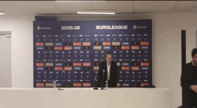 Euroleague: Σουρεάλ κατάσταση με συνέντευξη Τύπου διάρκειας πέντε... δευτερολέπτων