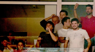 Euroleague: Ο Τζόκοβιτς έτοιμος να σκοράρει από την... εξέδρα