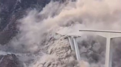 Κίνα: Γέφυρα καταρρέει λίγους μήνες αφότου δόθηκε στην κυκλοφορία (vid)